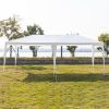 20''x10''(3 x 6m) Six Sides Two Doors Waterproof Tent with Spiral Tubes For Household;  Wedding;  Party;  Parking Shed  XH