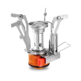 Camping Stoves Portable Backpacking Hiking Stoves Cooking Tools (Color: As pic show, Type: Stoves)